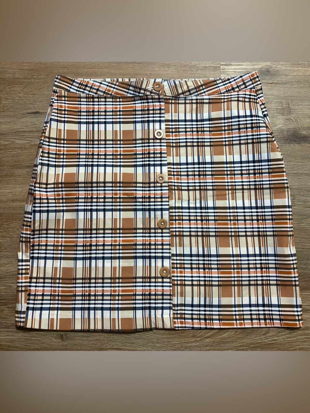 Like an Angel Plaid Skirt - Size - 1X